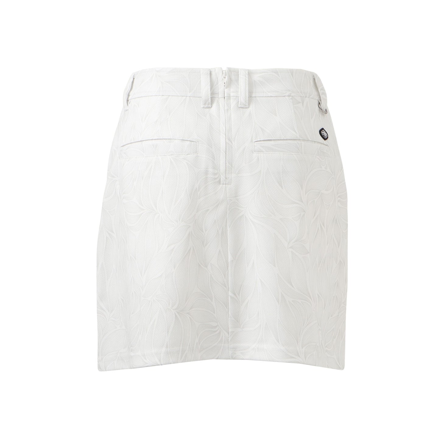 リーフプリントスカート【ウィメンズ】ホワイト