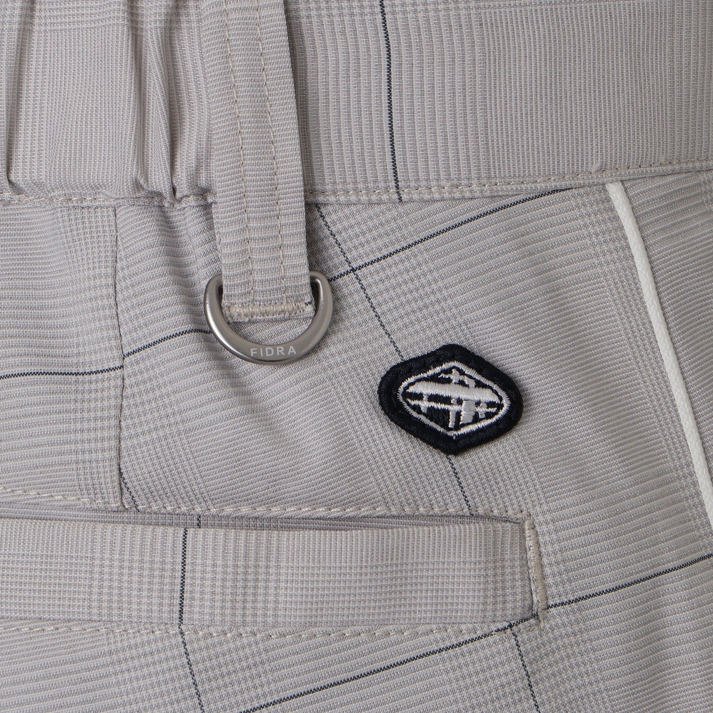 グレンチェックパンツ【ウィメンズ】グレー