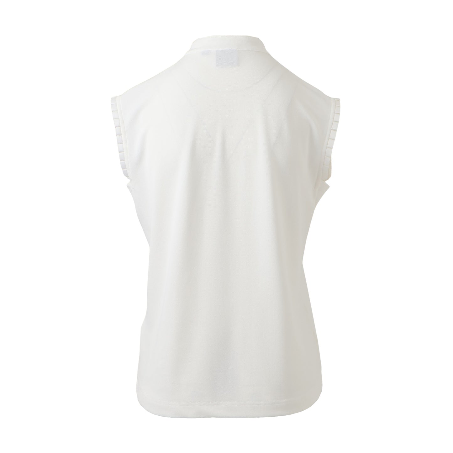 ノースリーブポロ【ウィメンズ】ホワイト