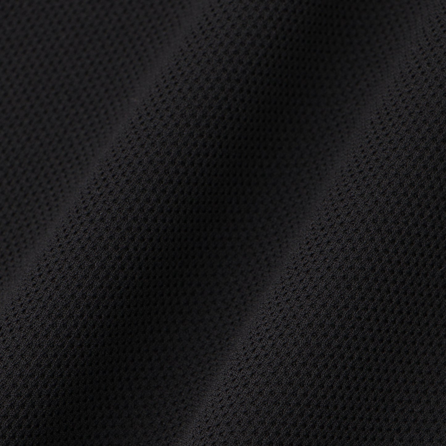 ニットポロシャツ【メンズ】ブラック