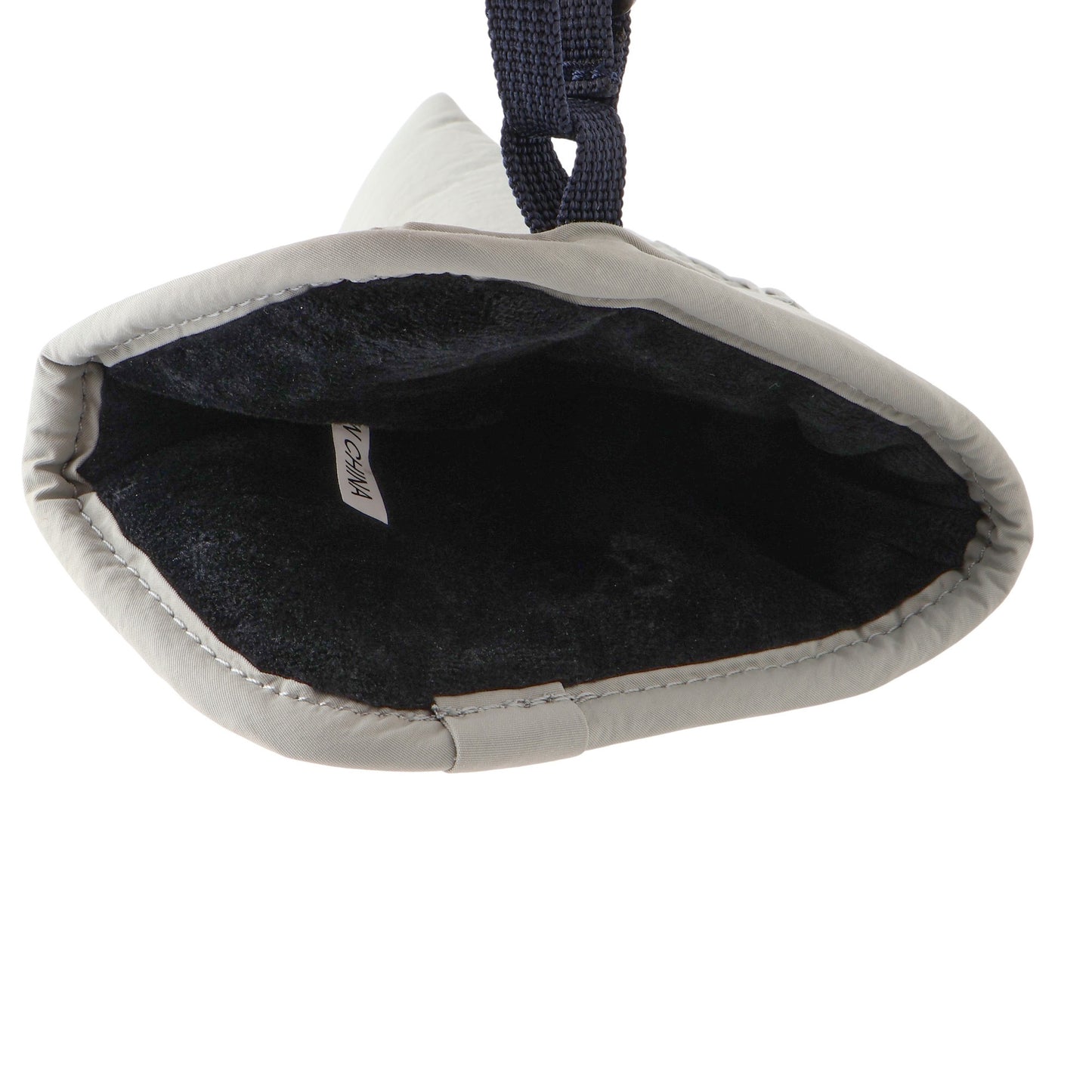 マーカーフォークポケット付きピンパターカバー【ユニセックス】グレー