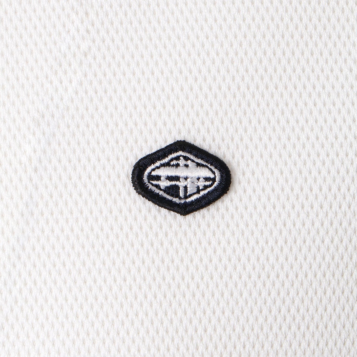 メッシュポロ【メンズ】ホワイト