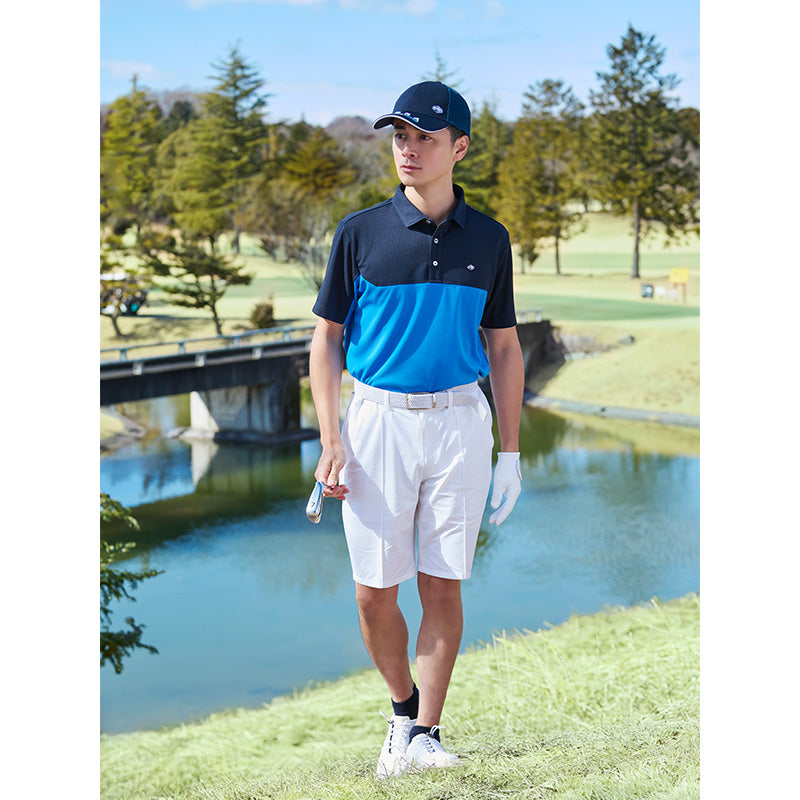 ストレッチハーフパンツ【メンズ】ホワイト