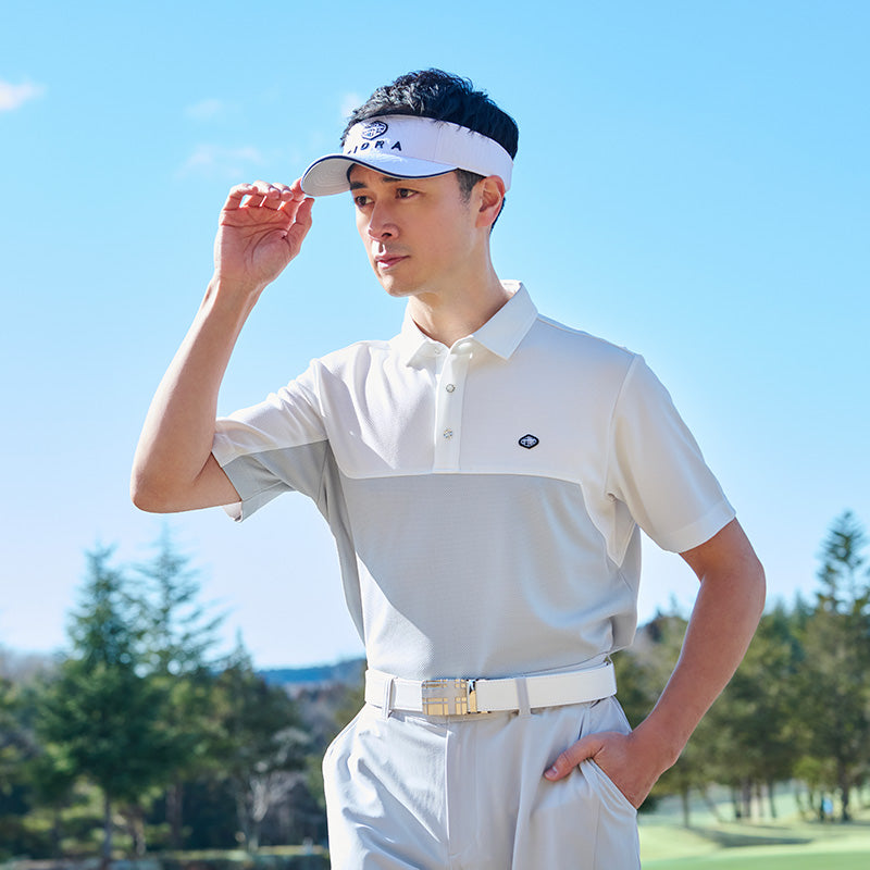 ベルオアシスエンボスバイザー【メンズ】ホワイト