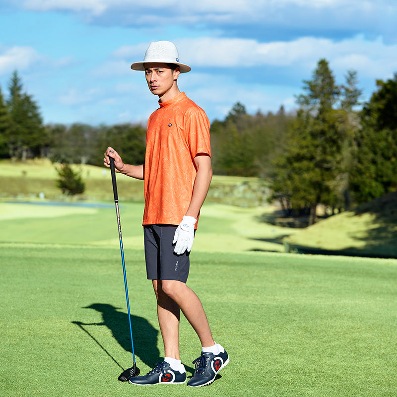 ストレッチハーフパンツ【メンズ】ネイビー