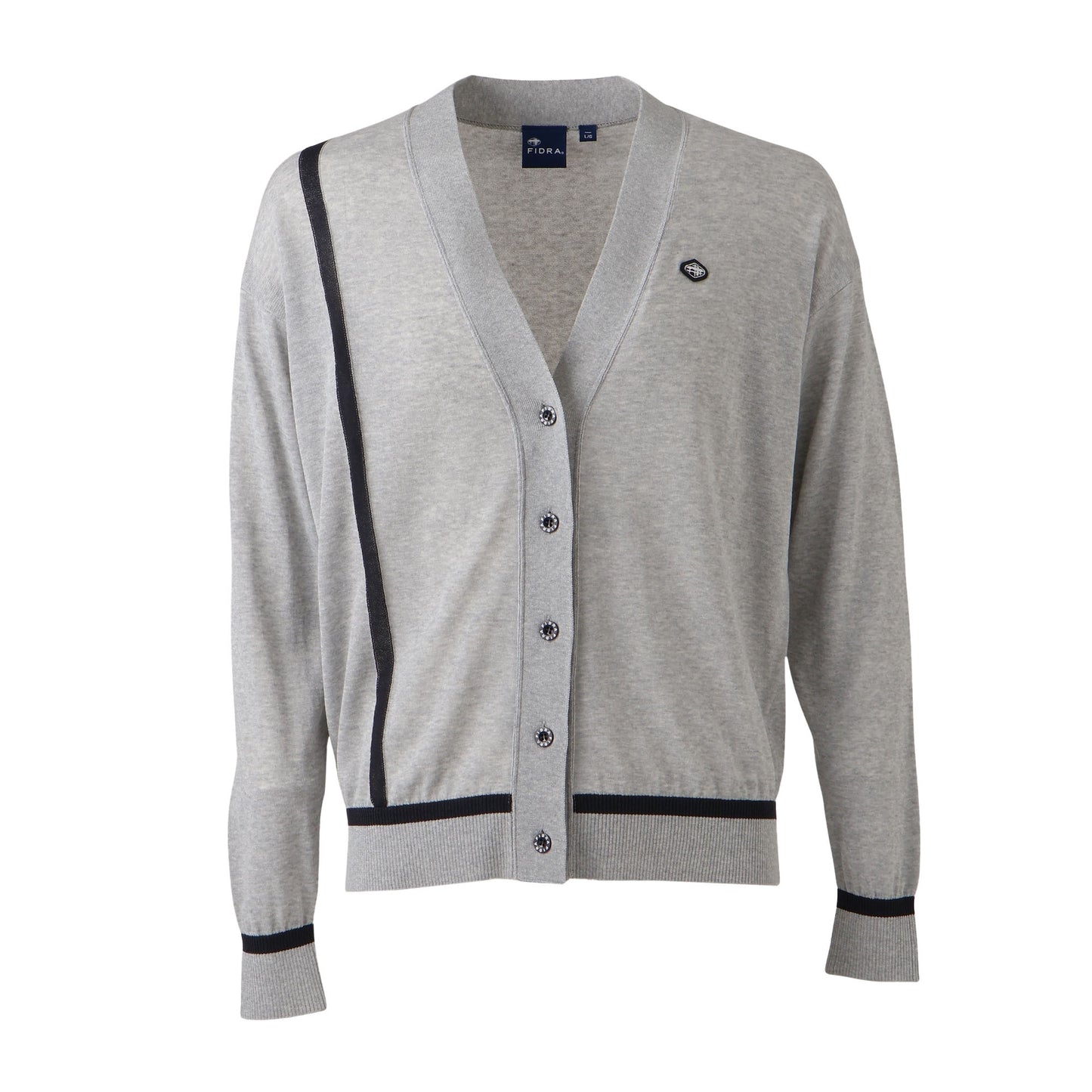 ニットカーディガン【メンズ】グレー