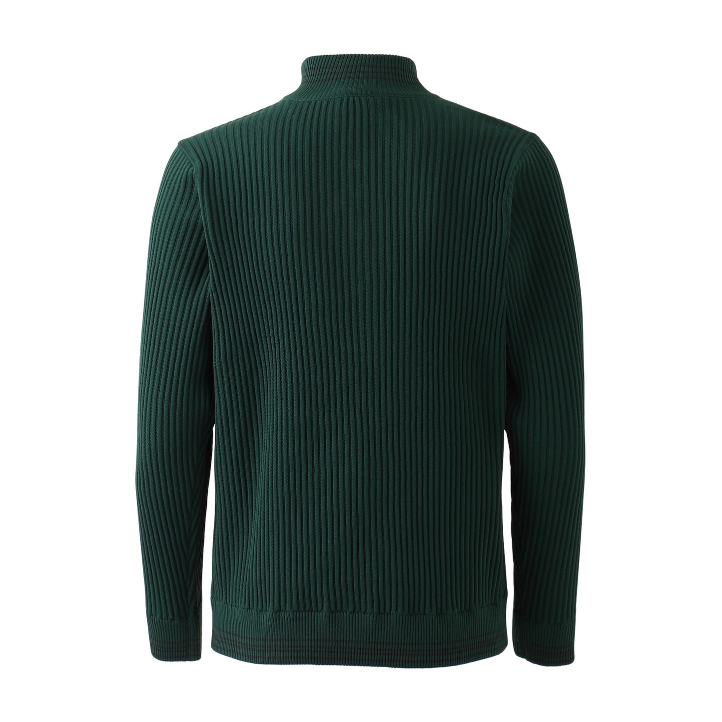 長袖ハイネックHALF ZIP【メンズ】ダークグリーン