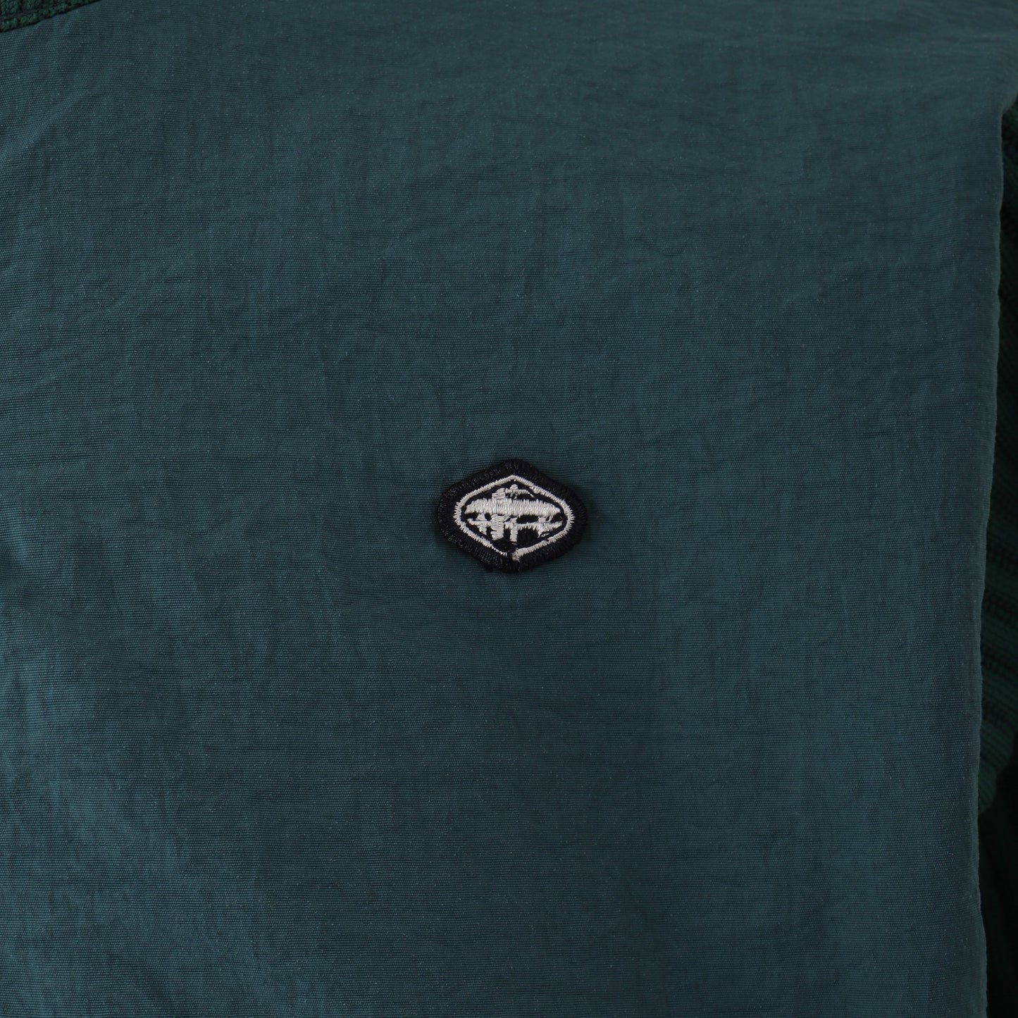 長袖ハイネックHALF ZIP【メンズ】ダークグリーン