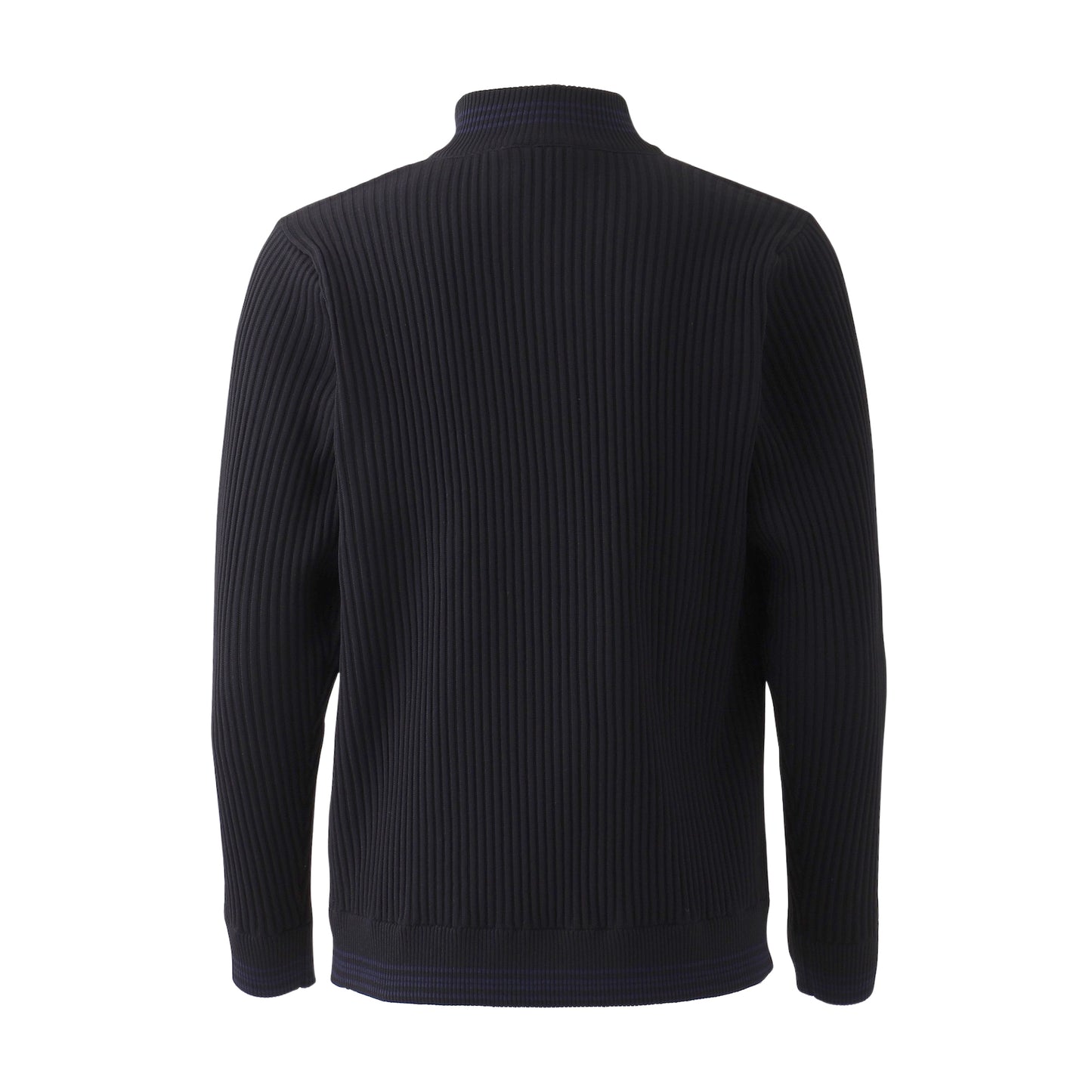 長袖ハイネックHALF ZIP【メンズ】ネイビー