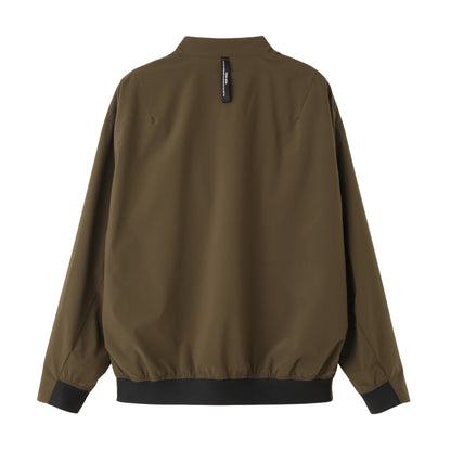 レイヤード防風アウター【メンズ】カーキ