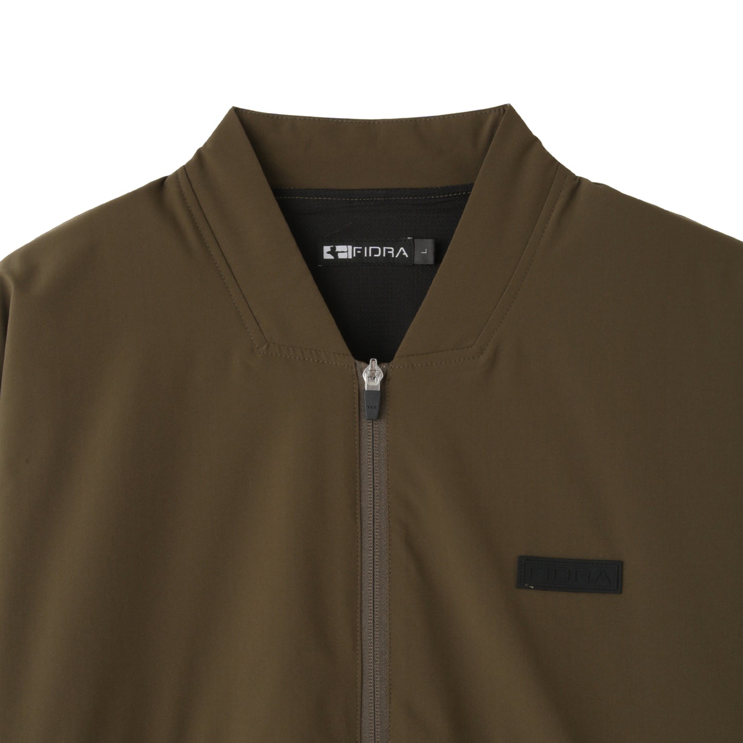 レイヤード防風アウター【メンズ】カーキ