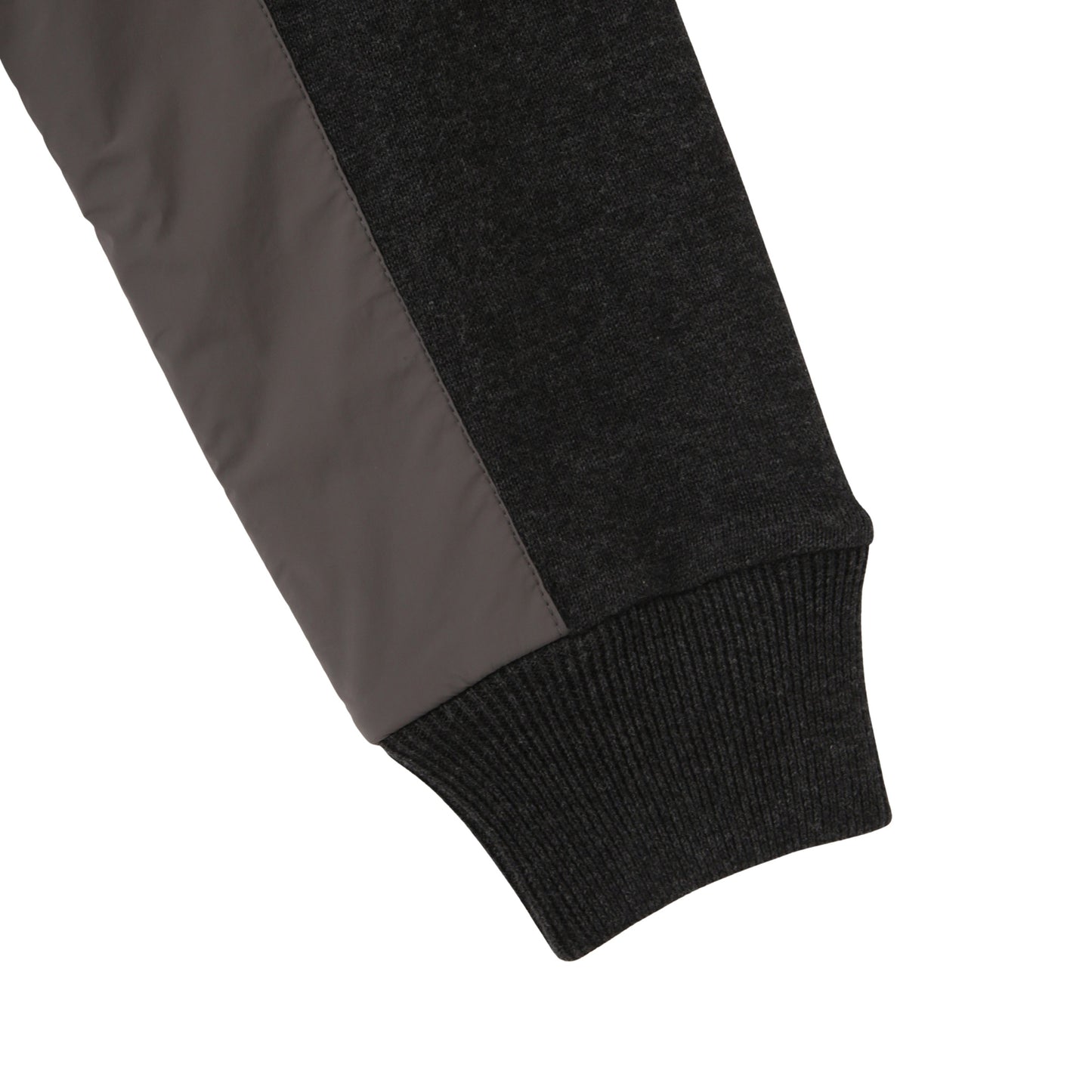 コットン×カシミア混セーター【メンズ】グレー