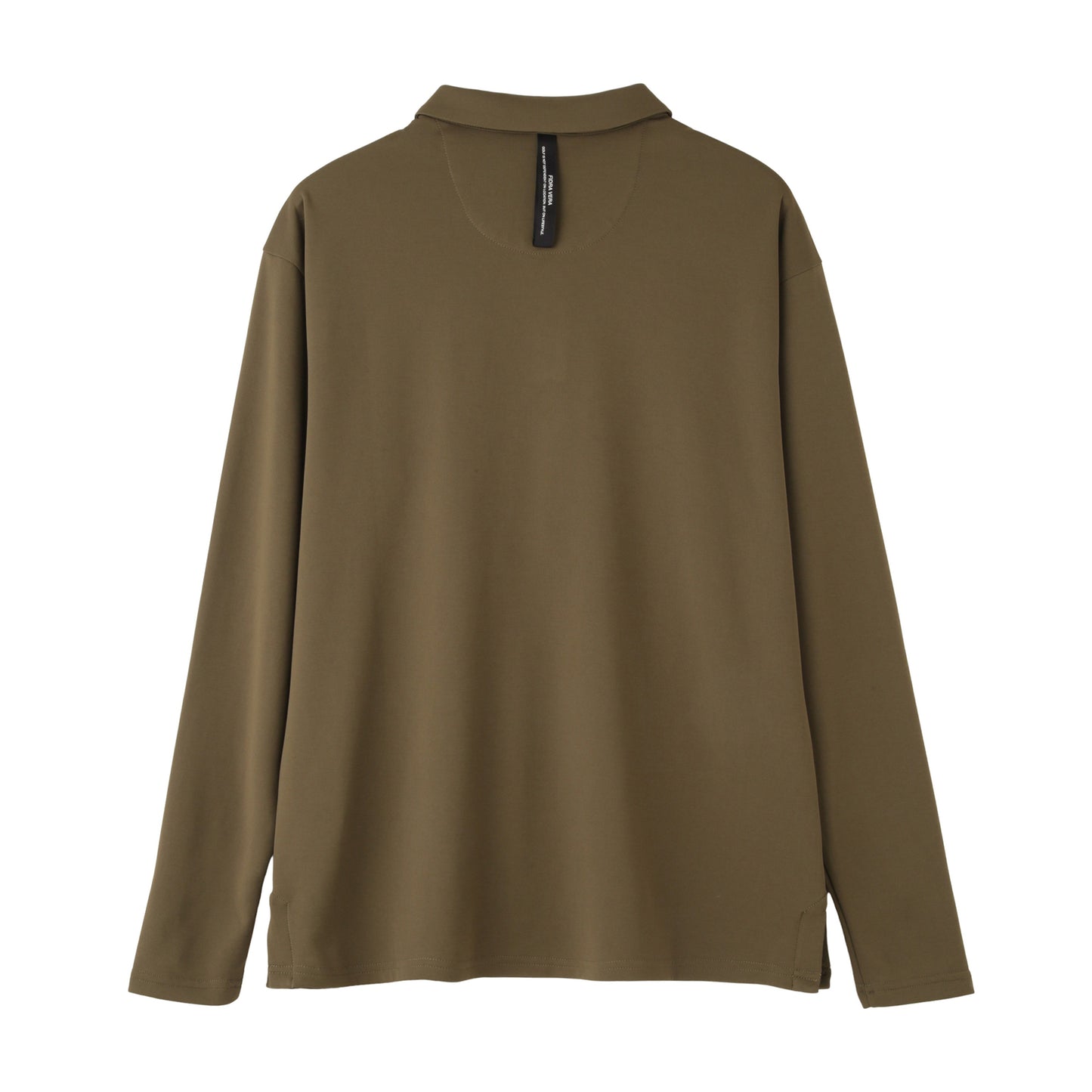 長袖POLO【メンズ】カーキ