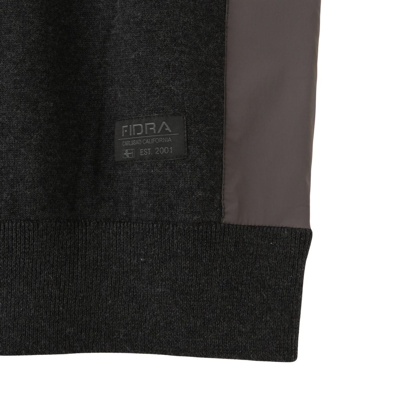 コットン×カシミア混セーター【メンズ】グレー