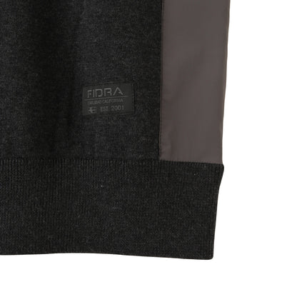 コットン×カシミア混セーター【メンズ】グレー