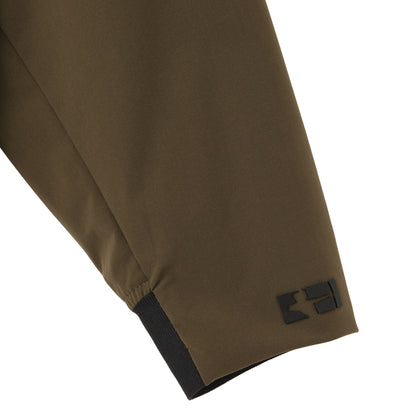 レイヤード防風アウター【メンズ】カーキ