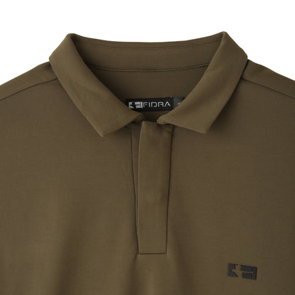 長袖POLO【メンズ】カーキ