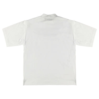 モックネックシャツ【メンズ】ホワイト