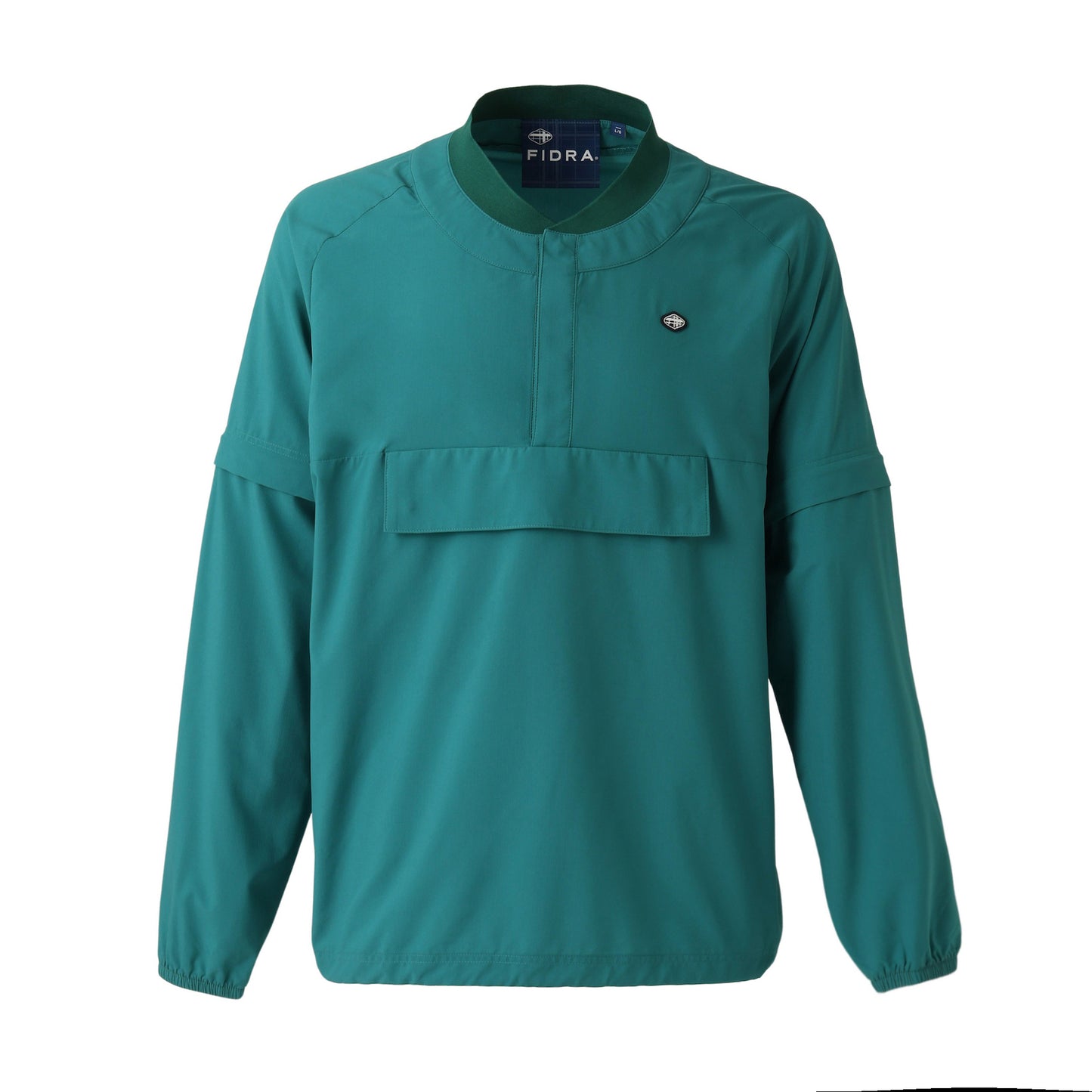 ポケッタブルハーフジップＪＫ【メンズ】グリーン