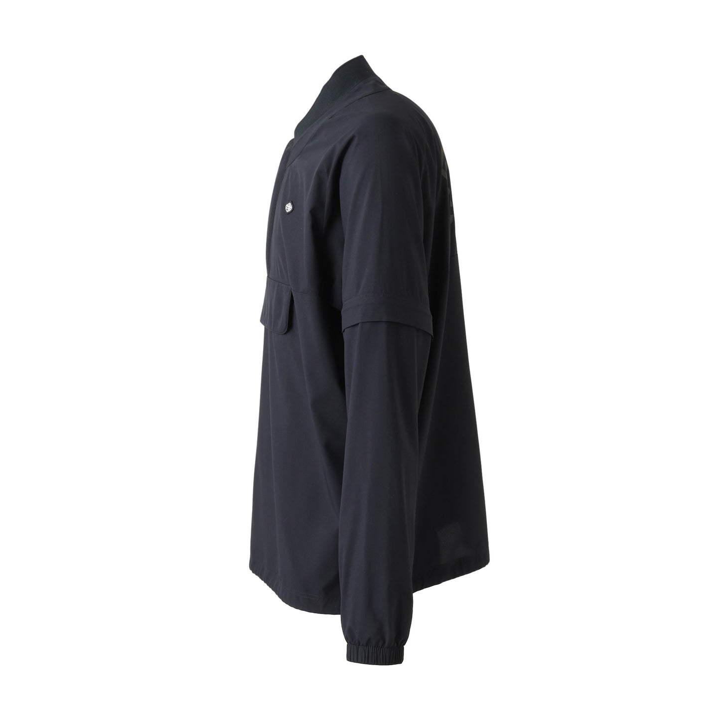 ポケッタブルハーフジップＪＫ【メンズ】ネイビー