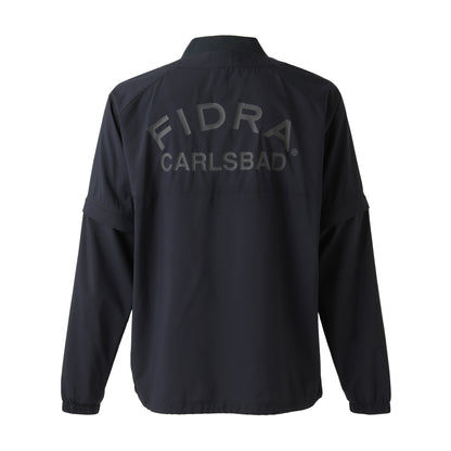 ポケッタブルハーフジップＪＫ【メンズ】ネイビー