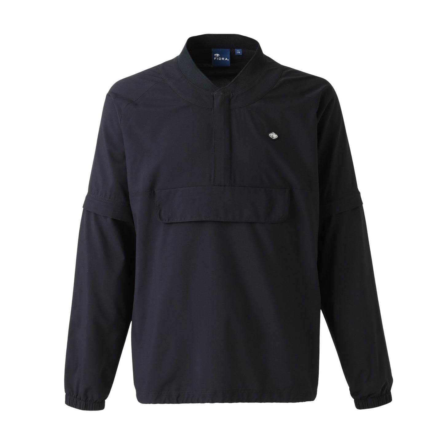 ポケッタブルハーフジップＪＫ【メンズ】ネイビー