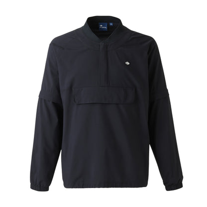 ポケッタブルハーフジップＪＫ【メンズ】ネイビー