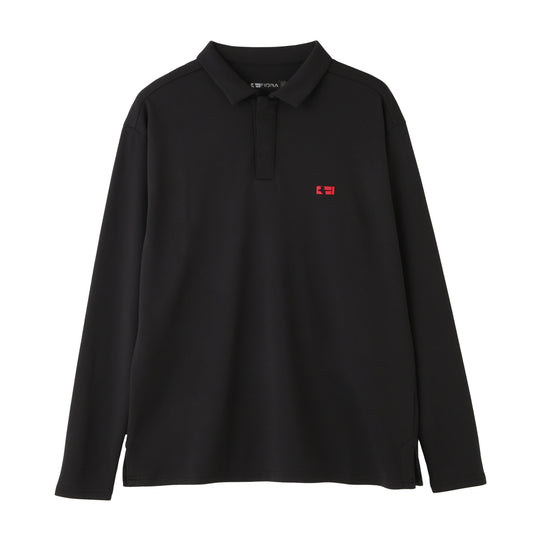 長袖POLO【メンズ】ブラック