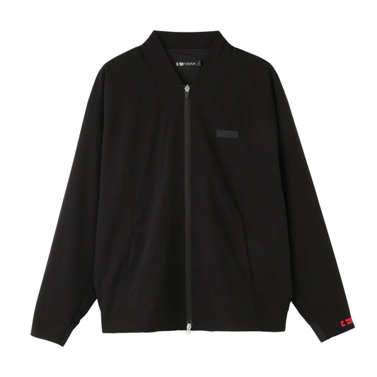 レイヤード防風アウター【メンズ】ブラック