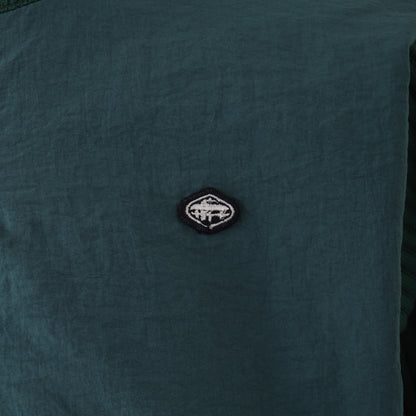 長袖ハイネックHALF ZIP【メンズ】ダークグリーン