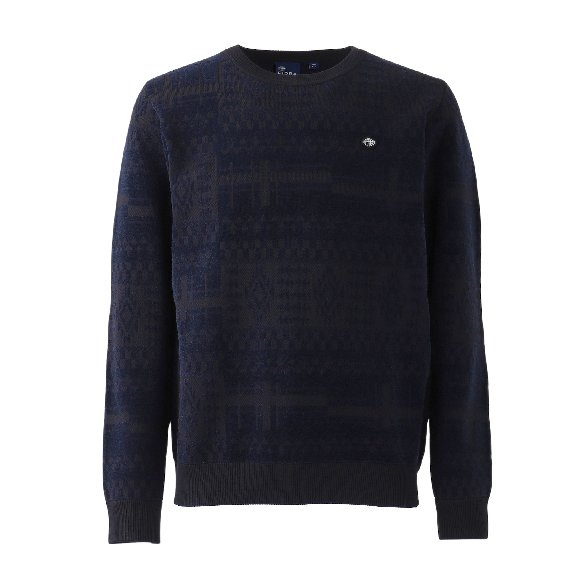 JQクルーネックニット【メンズ】ネイビー – FIDRA