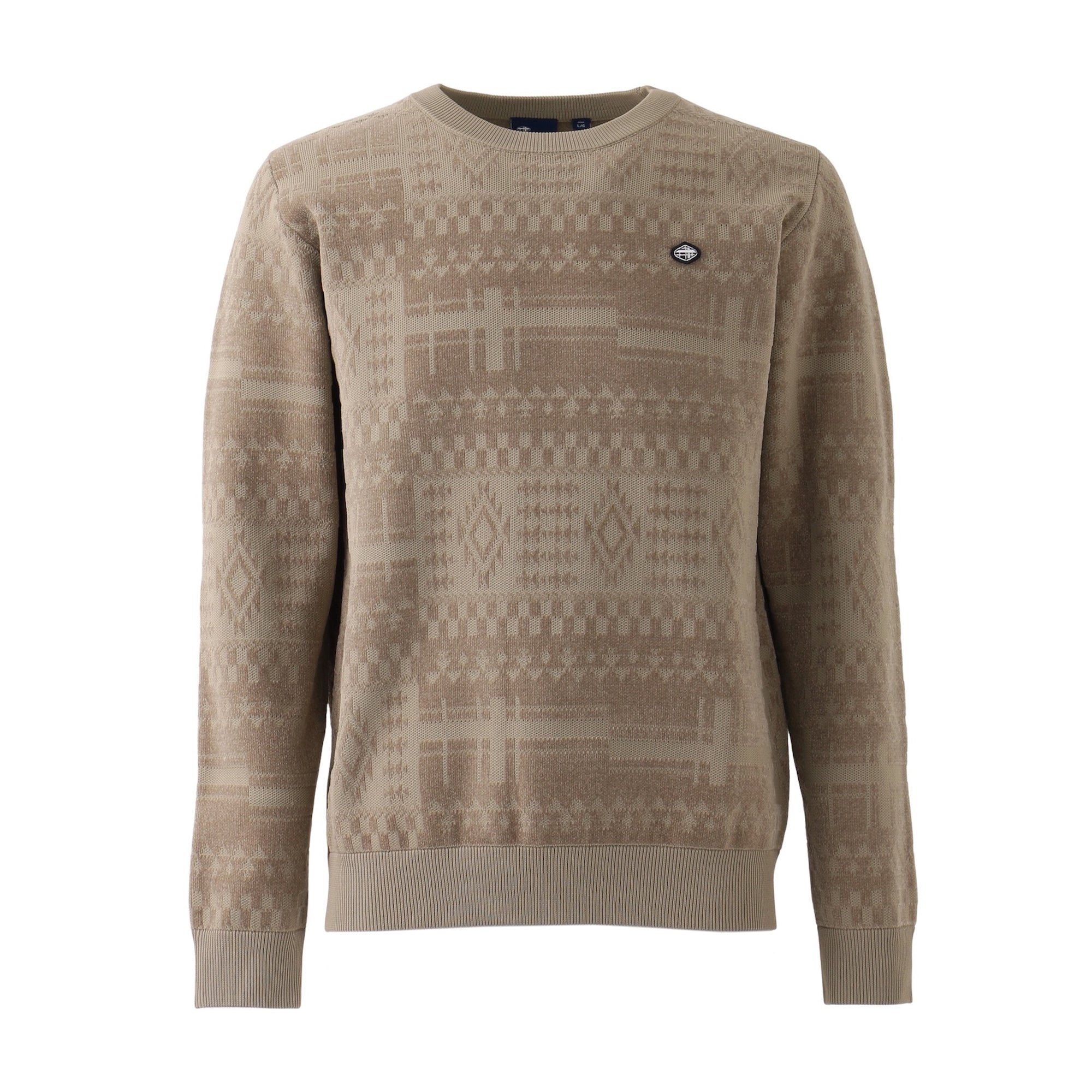 極美品 エブール モヘヤ オーバーサイズニット クルーネック ゆったり ベージュ JQクルーネックニット【メンズ】ベージュ – FIDRA