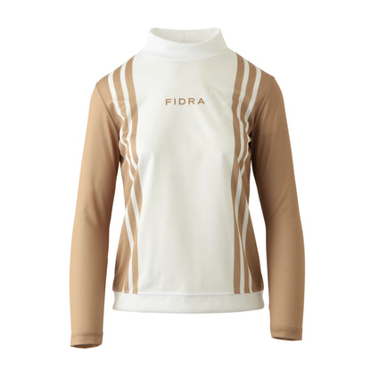 HX LSモックネックカットソー【ウィメンズ】ベージュ