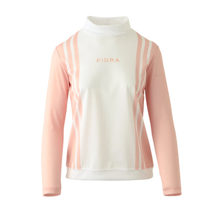 HX LSモックネックカットソー【ウィメンズ】ピンク