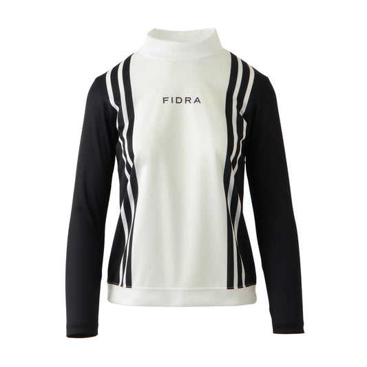 HX LSモックネックカットソー【ウィメンズ】ネイビー