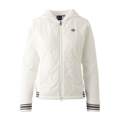 ニット×HX中綿JKT【ウィメンズ】ホワイト