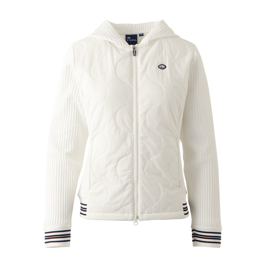 ニット×HX中綿JKT【ウィメンズ】ホワイト