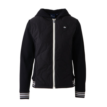 ニット×HX中綿JKT【ウィメンズ】ネイビー