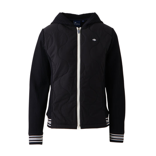 ニット×HX中綿JKT【ウィメンズ】ネイビー