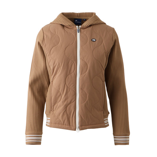 ニット×HX中綿JKT【ウィメンズ】ベージュ