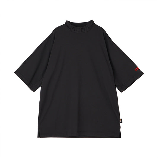 モックネックシャツ【メンズ】チャコールグレー