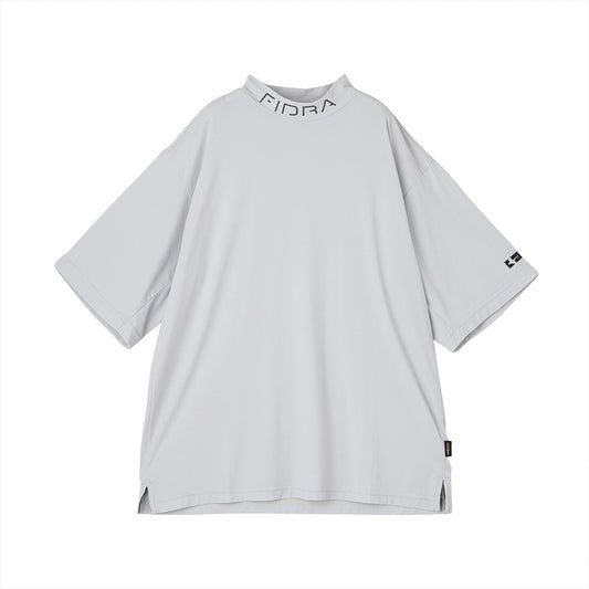 モックネックシャツ【メンズ】ライトグレー