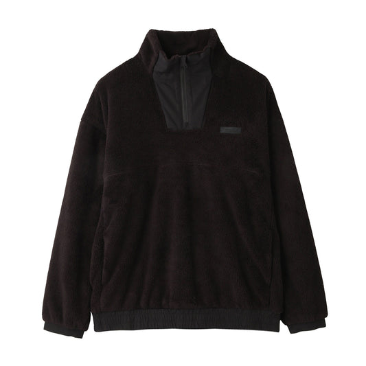 シェルパスタンドジップ【メンズ】ブラック