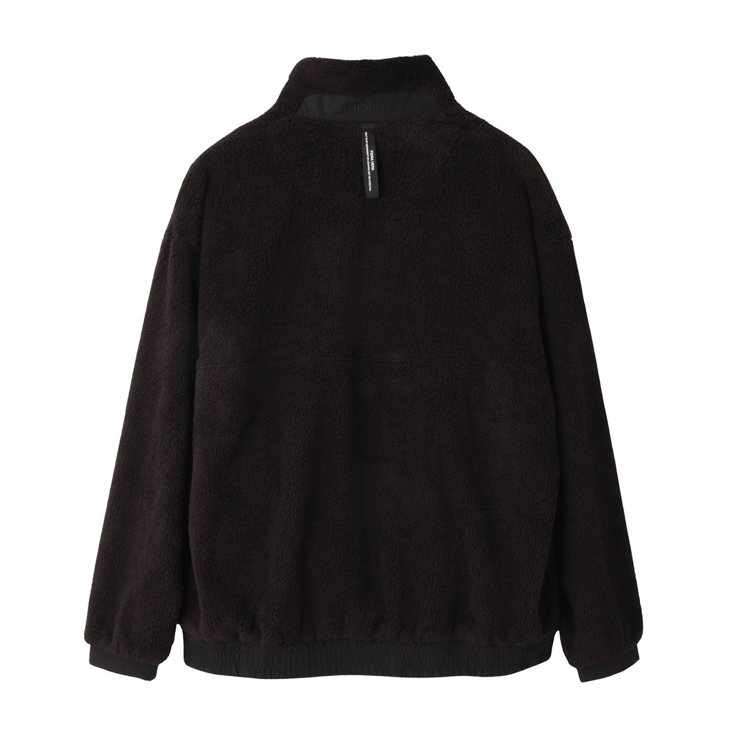 シェルパスタンドジップ【メンズ】ブラック